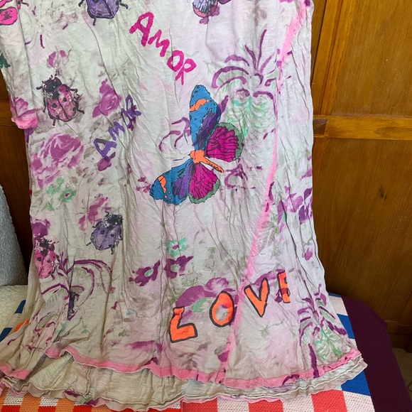 Magnolia Pearl. ❤️❤️NWT.Floral Long Sleeve Dress. Perfect Valentine. O/S - Picture 9 of 10